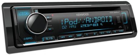 Автомагнитола Kenwood KDC-220UI USB MP3 CD FM RDS 1DIN 4х50Вт черный
