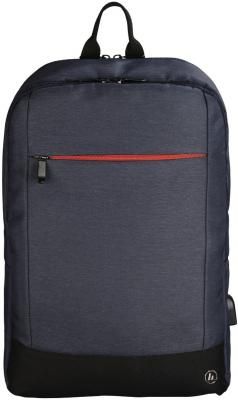 Рюкзак для ноутбука 15.6" HAMA "Manchester" полиэстер синий 00101826