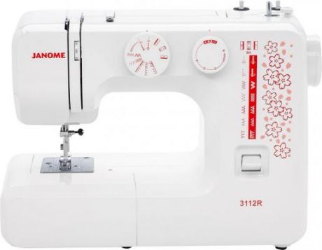 Швейная машина Janome 3112R белый/рисунок