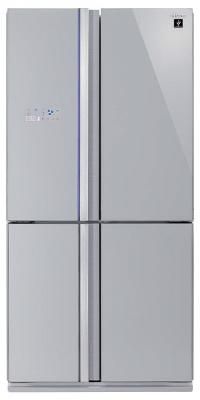 Холодильник Side by Side Sharp SJ-FS97VSL серебристый