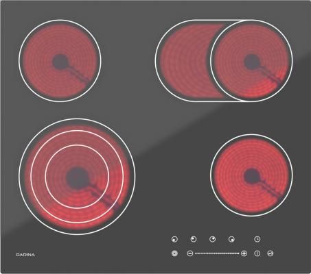 Варочная панель электрическая Дарина 4P E329 B черный