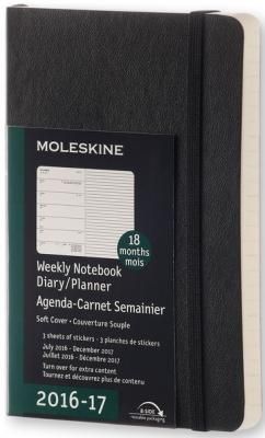 Еженедельник недатированный Moleskine Classic WKNT Pocket Soft искусственная кожа 3-028/04