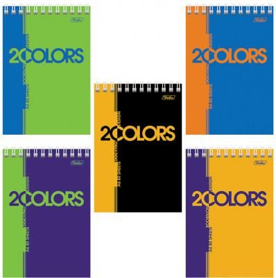 Блокнот Hatber 2 Colors A6 80 листов