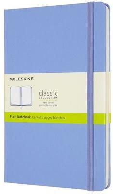 Блокнот Moleskine CLASSIC QP062B42 Large 130х210мм 240стр. нелинованный твердая обложка голубая гортензия