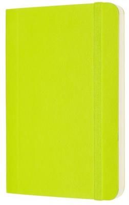 Блокнот Moleskine CLASSIC SOFT QP616C2 Large 130х210мм 240стр. линейка мягкая обложка лайм