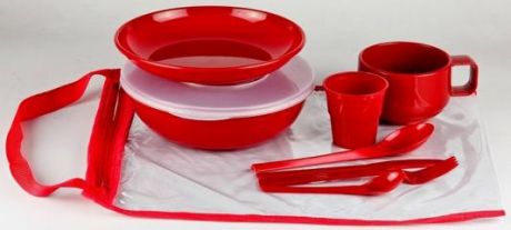 SOLARIS набор посуды на 1 персону «Командировочный»