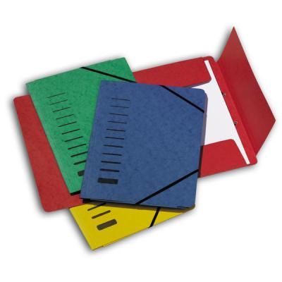 Папка на резинках картонная, ф.А4, на 200 листов, желтая 24007-05