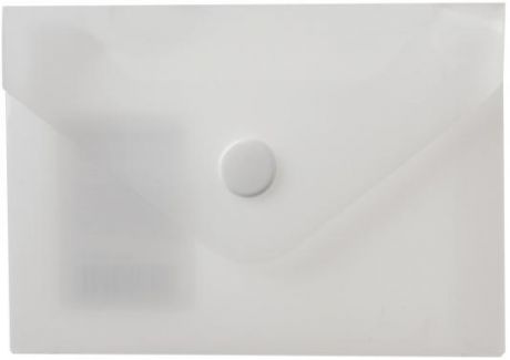 Папка-конверт с кнопкой BRAUBERG, А7, 74х105 мм, матовая, 227325
