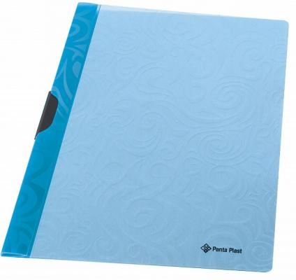 Папка TAI CHI с клипом, ф. А4, синий, материал PP, вместимость 30 листов