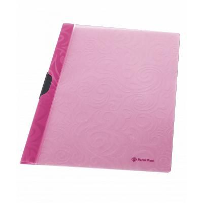 Папка TAI CHI с клипом, ф. А4, розовый, материал PP, вместимость 30 листов