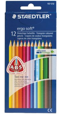 Набор цветных карандашей Staedtler "Ergosoft" 12 шт 175 мм
