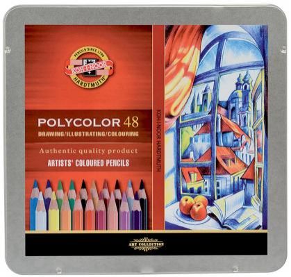 Набор цветных карандашей Koh-i-Noor Polycolor 48 шт 175 мм