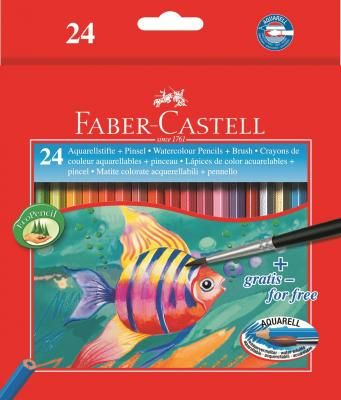 Набор цветных карандашей Faber-Castell Colour Pencils 24 шт акварельные 114425
