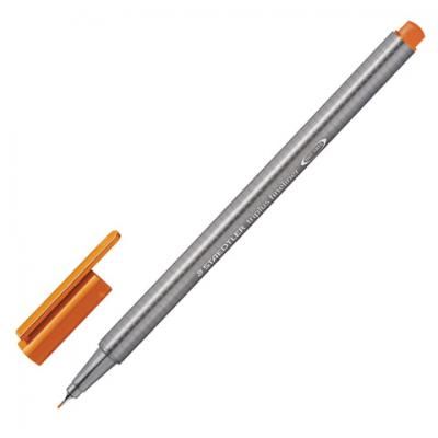 Ручка капиллярная STAEDTLER "Triplus Fineliner", СВЕТЛО-КОРИЧНЕВАЯ, трехгранная, линия письма 0,3 мм, 334-7