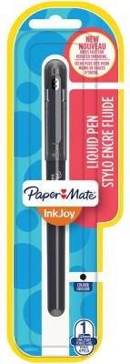 Роллер, 0,5 мм, черный цв., пластик корп., PAPER MATE, INKJOY ROLLER, блистер с е/п