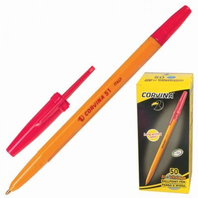 Шариковая ручка шариковая Corvina 40163/03G красный 0.7 мм