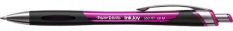 Ручка шариковая автоматическая Paper Mate "Inkjoy 550 RT" розовый 1 мм