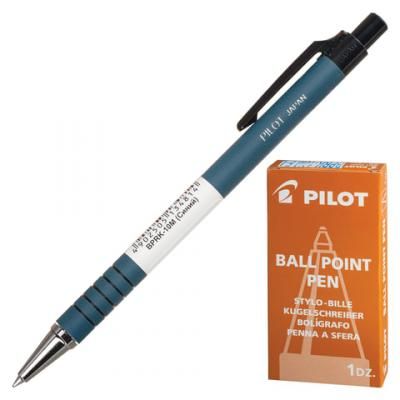 Ручка шариковая масляная автоматическая Pilot Ручка синий 0.32 мм