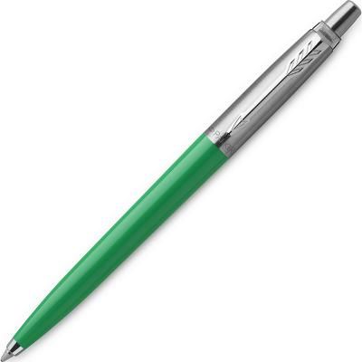Ручка шариковая автоматическая, 1 (M) мм, синий цв. чернил, глянцевый, зеленый корп., пластик/ нержавеющая сталь, нет, PARKER, JOTTER ORIGINALS PLASTIC, блистер с е/п