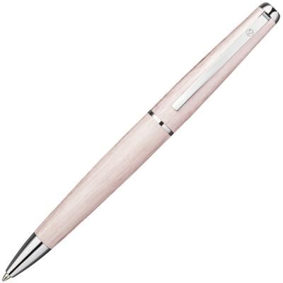 Ручка шариковая METALLICO Rosa, розовый корпус, хромированные детали, синие чернила, M