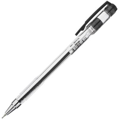 Шариковая ручка Index IBP4170 черный 0.6 мм масляные чернила, металлизированный наконечник