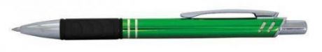 Шариковая ручка автоматическая Index IMWT1134/GN/бшк синий 0.5 мм