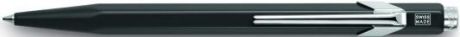 Шариковая ручка автоматическая Caran D’Ache Office Poplin синий M 849.509