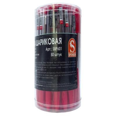 Шариковая ручка SPONSOR SBP601/RD красный 0.7 мм