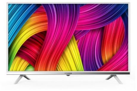 Телевизор LED Hyundai 32" H-LED32ET3021 белый/HD READY/60Hz/DVB-T2/DVB-C/DVB-S2/USB (RUS)