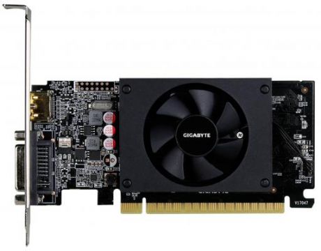 Видеокарта GigaByte GeForce GT 710 GV-N710D5-2GL PCI-E 1024Mb 64 Bit Retail (GV-N710D5-2GL)