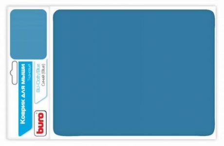 Коврик для мыши Buro BU-CLOTH/blue ткань синий