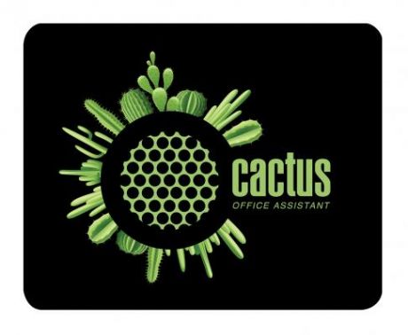 Коврик для мыши Cactus CS-MP-D03S черный 250x200x3мм