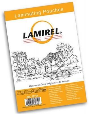 Пленка для ламинирования Fellowes Lamirel LA-7866201 А6 125мкм 100шт