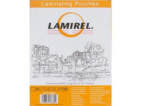 Пленка для ламинирования Fellowes Lamirel CRC-78656 А4 75мкм 100шт