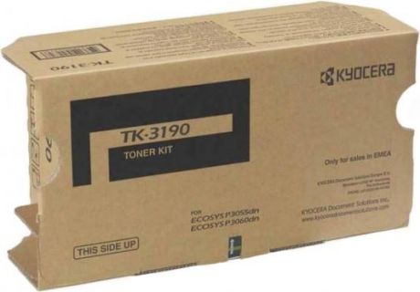 INTEGRAL TK-3190 Картридж для Kyocera для ECOSYS P3055dn/3060dn (25000k) с чипом (12100175)