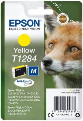 Картридж Epson C13T12844012 для Epson S22/SX125 желтый