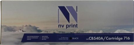 Картридж NV-Print CB540A CB540A CB540A CB540A CB540A CB540A CB540A для универсальные для HP/Canon Color LaserJet CP1215/ CP1515n/ CM1312/ CM1312nfi/ i-SENSYS LBP-5050/ MF8030C/ MF8050C/ 8080C 2200стр Черный