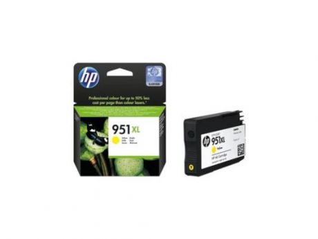 Картридж HP CN048AE (№951XL) для принтеров HP Officejet Pro 8100/ 8600, желтый, 16 мл
