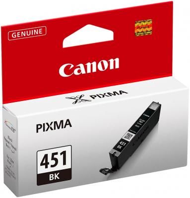 Картридж Canon CLI-451BK чёрный. MG6340, MG5440, IP7240 . 1100 страниц.