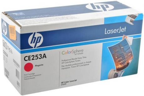 Картридж HP CE253A пурпурный для Color LaserJet CM3530 CP3525 7000стр