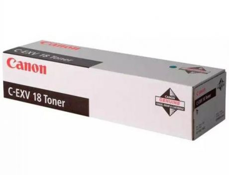 Тонер-картридж Canon C-EXV18 черный для iR1018J/1020/1022i/1022iF/1024 8400стр