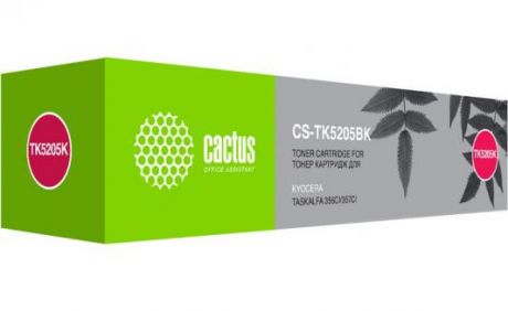 Картридж лазерный Cactus CS-TK5205BK черный (18000стр.) для Kyocera Ecosys 356ci