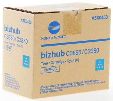 Тонер Konica-Minolta bizhub C3350/C3850 синий TNP-48C