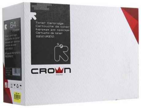 Картридж CROWN CT-CC364A (CC364A / 64A Hp LaserJet: P4014, 4015, 4515)