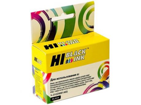 Картридж Hi-Black C9351AE для HP DeskJet 3920/3940 черный 190стр
