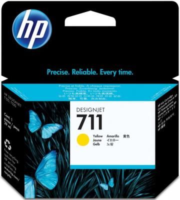 Картридж HP CZ132A (№711) с желтыми чернилами 29 мл