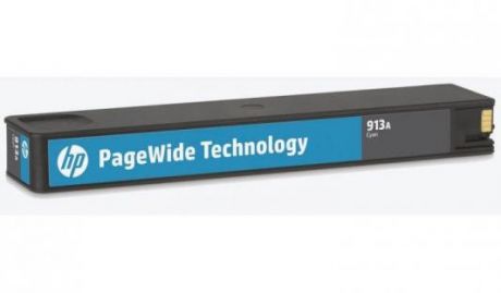 Картридж HP HP 913A для PageWide Pro 352/377/452/477 голубой F6T77AE