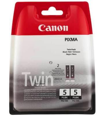 Струйный картридж Canon PGI-5BK черный Twin Pack для Pixma MP800/MP500/iP5200/iP5200R/iP4200 двойная упаковка