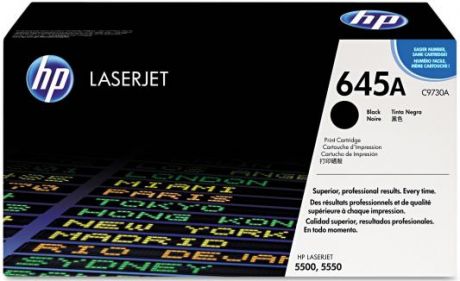 Тонер-картридж HP C9730A black for Color LaserJet 5500