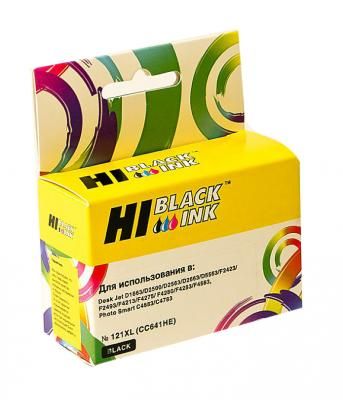 Картридж Hi-Black для HP CC641HE DJ F4283/D2563 черный 600стр